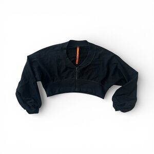 Cop Copine Vintage Cropped Sweater Avant-garde Y2K